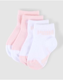 Puma - 2-Pack Minicats Lifestyle Socks - Babies-Teens