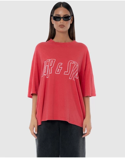 JGR & STN - Haze Oversized T-Shirt - ICONIC EXCLUSIVE