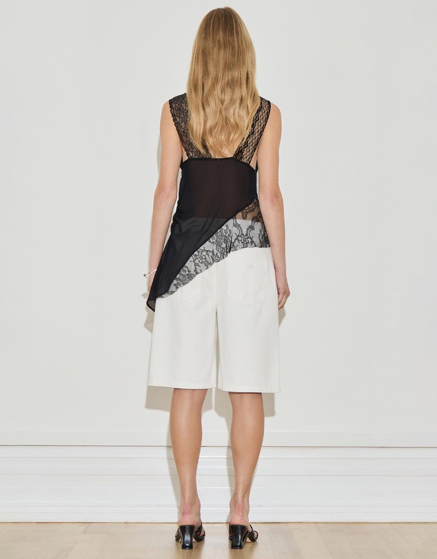 Maison Essentiele - Deconstructed Lace Top