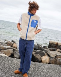 Skwosh - Skwosh Sherpa Vest in Natural