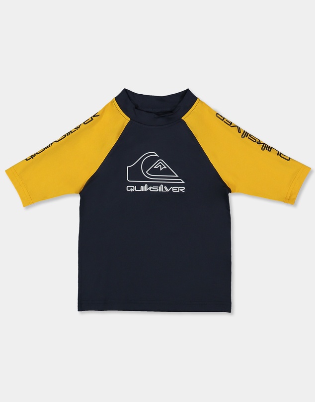 Quiksilver - Boys 2 to 7 On Tour Short Sleeve Rash Vest