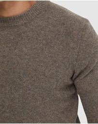 Oxford - Leon Crew Neck Wool Rich Knit
