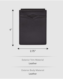 Fossil - Mykel Black Card Case