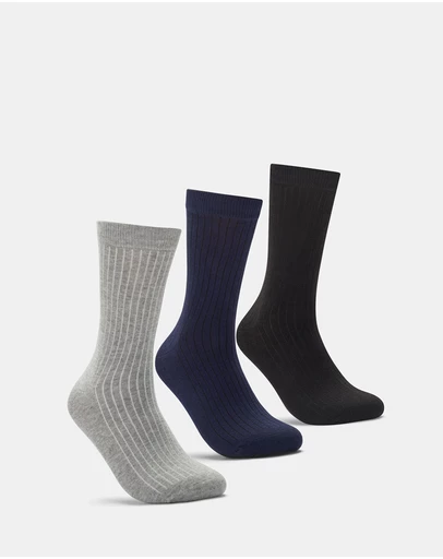 Clarks - 3-Pack Crew Socks