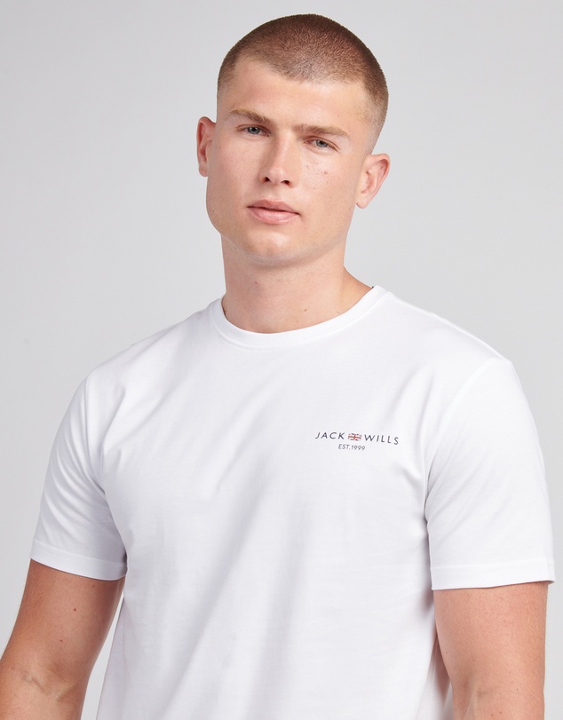 Jack Wills - Chest Union Flag T-Shirt