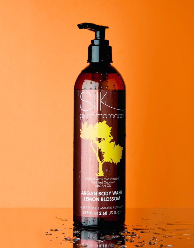 Silk Oil of Morocco - Argan Hand and Body Wash - Lemon Blossom