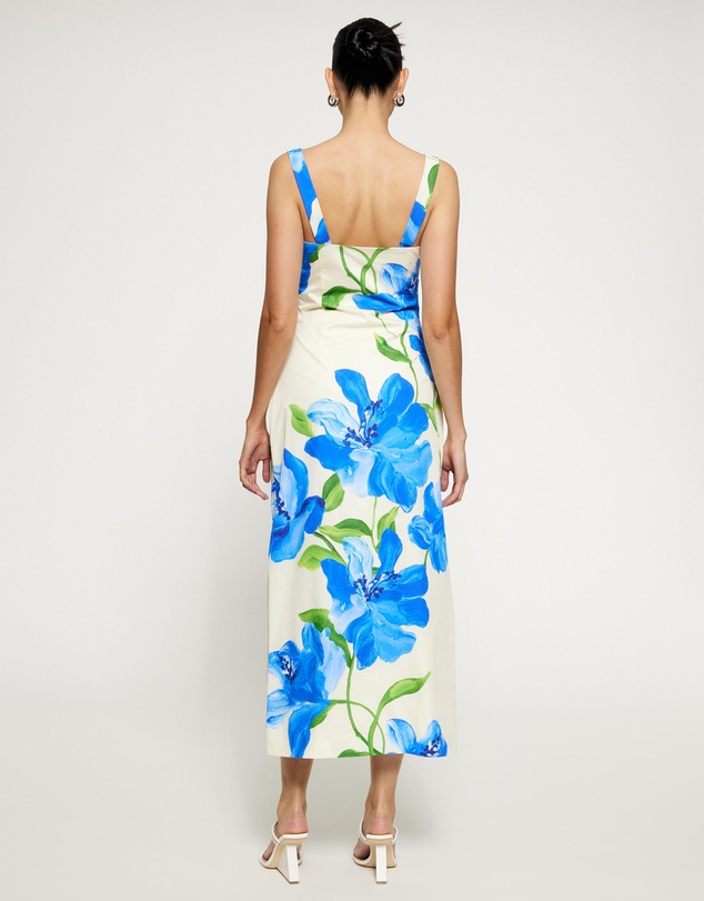 Lover - Grace Ruched Midi Dress