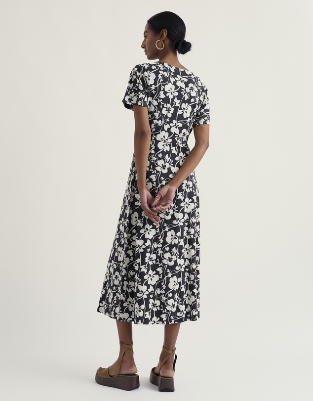 Seasalt - Seasalt Cornwall Navy Mirva Midi Jersey Dress