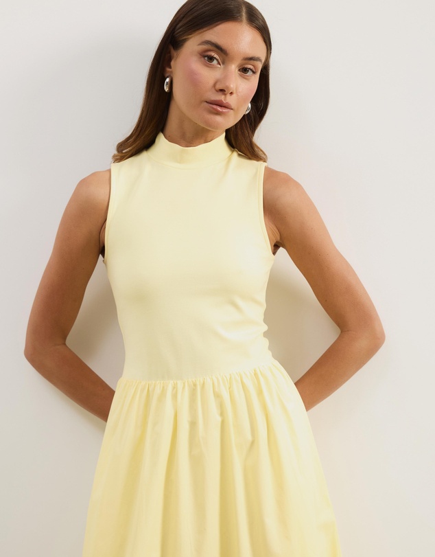 Atmos&Here - Annie Contrast Midi Dress