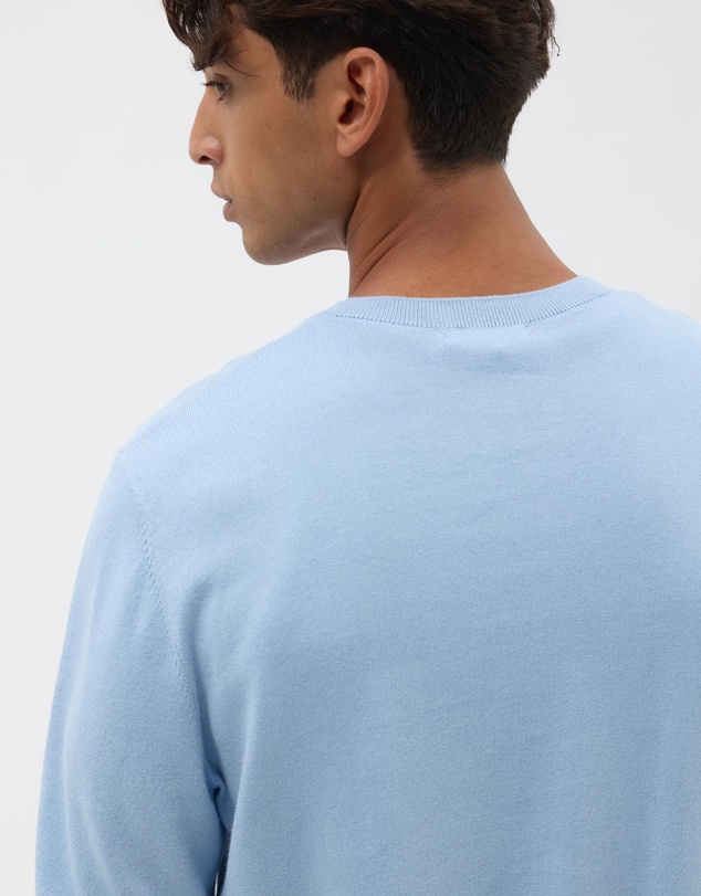 AERE - Lightweight Organic Cotton Crew Neck Knit Jumper