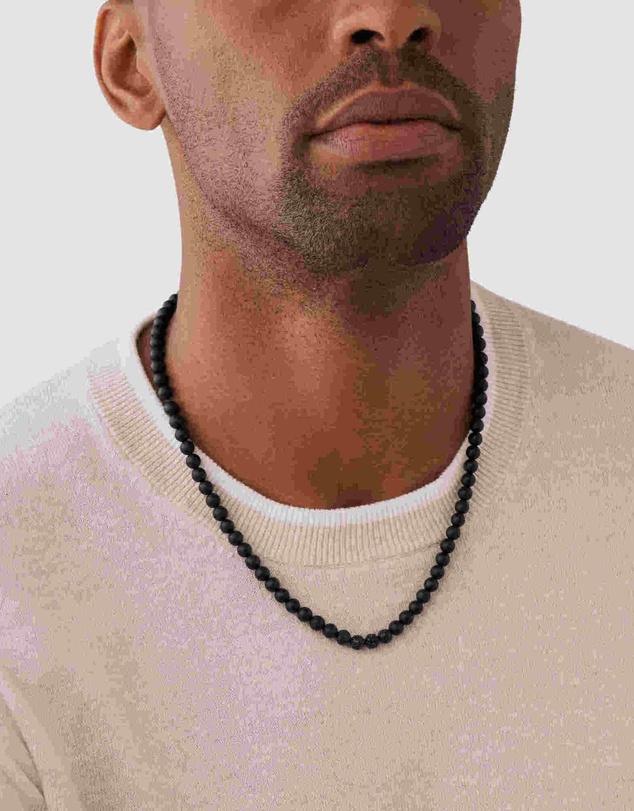 Emporio Armani - Black Necklace