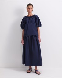 Sportscraft - Nila Tie Half Sleeve Blouse