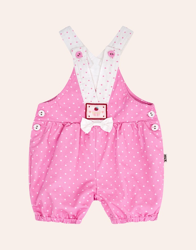 Huxbaby - Icing-On-The-Cupcake Polka Dot Romper - ICONIC EXCLUSIVE - Babies