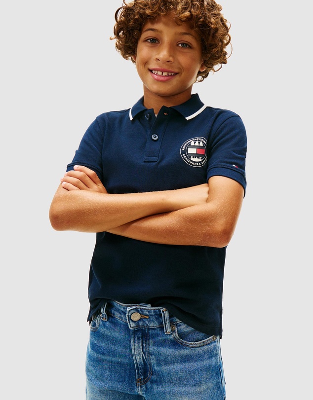 Tommy Hilfiger - Graphic Short Sleeve Polo - Kids