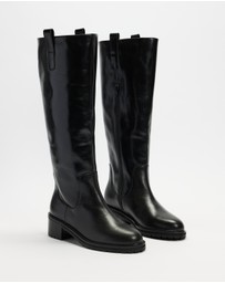 AERE - Leather Knee Boots