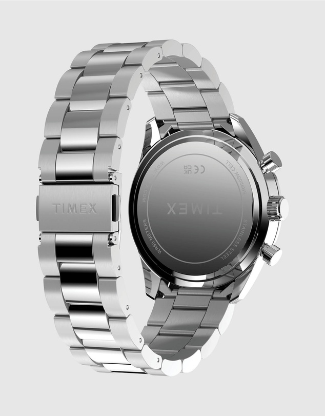 TIMEX - Ridgefield Chronograph 42mm Stainless Steel Bracelet Watch