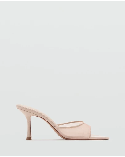 M.N.G - Pointed Heel Sandals