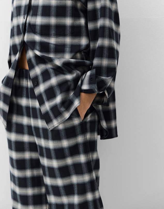 UNISON - Check Pull On Pant