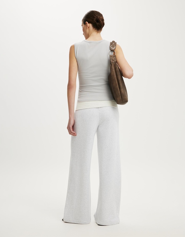 Cotton On - Fold Over Waistband Sweatpant