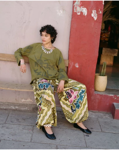 KINGA CSILLA - Avviso Lotus Salwar Pants