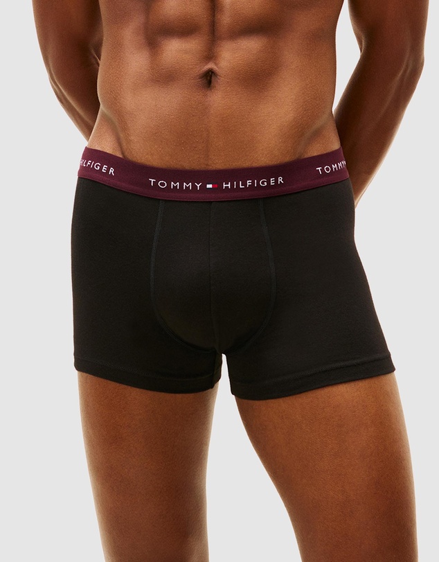 Tommy Hilfiger - 5-Pack Signature Waistband Trunks