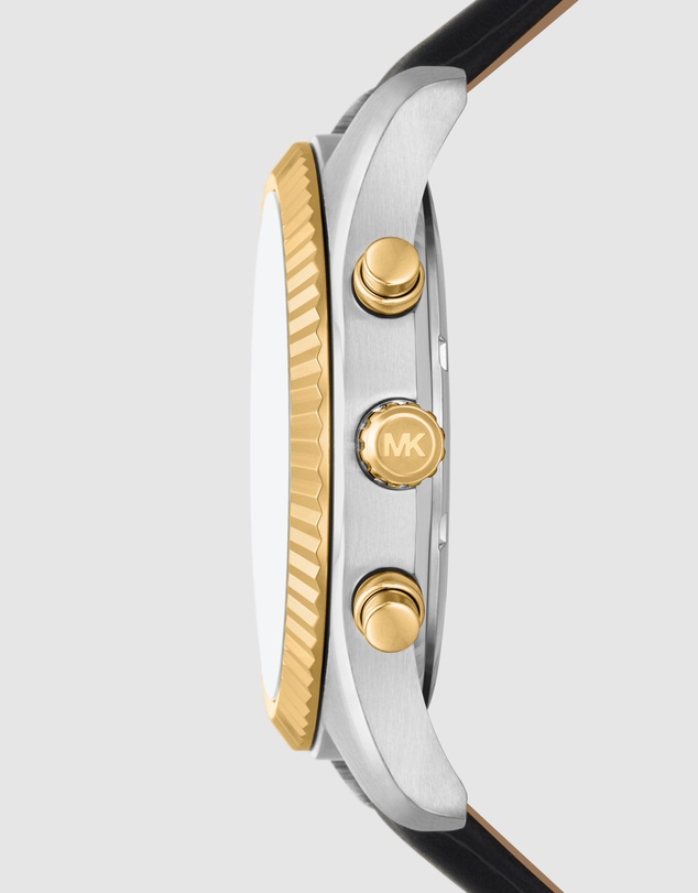 Michael Kors - Lexington Black Chronograph Watch