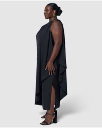 Pink Dusk by Curve Project - Crave Midi Dress