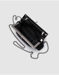 Olga Berg - Zara Mesh Frame Clutch