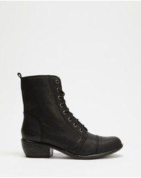 ROC Boots Australia - Territory Leather Ankle Boots