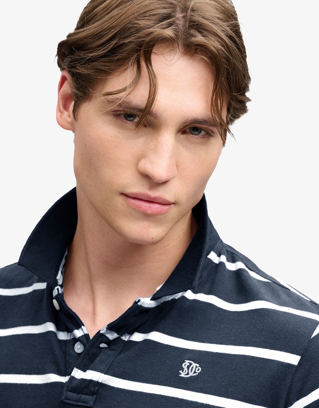 Superdry - Vintage Stripe Jersey Polo