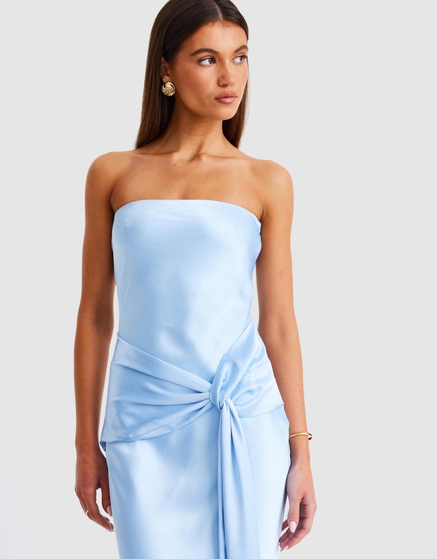 SNDYS - Angie Tie Front Maxi Dress