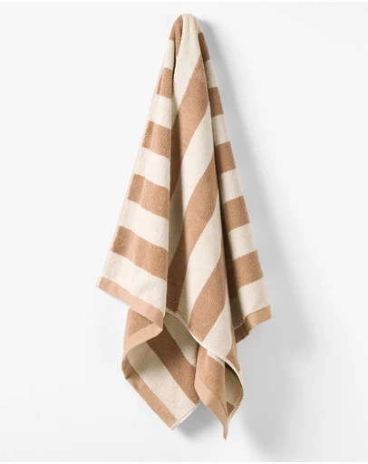 Aura Home - Riviera Stripe Bath Towel