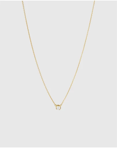 Georg Jensen - Signature Diamond Pendant