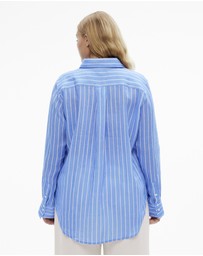 Witchery - French Linen Stripe Shirt