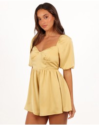 Petal & Pup - Billie Romper - Honeysuckle Yellow