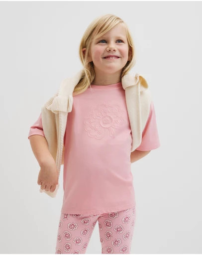 Country Road - Australian Cotton Short Sleeve Poppy Oversize T-shirt