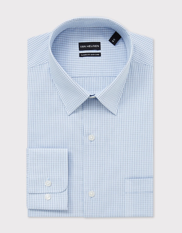 Van Heusen - Mini Poplin Check Shirt