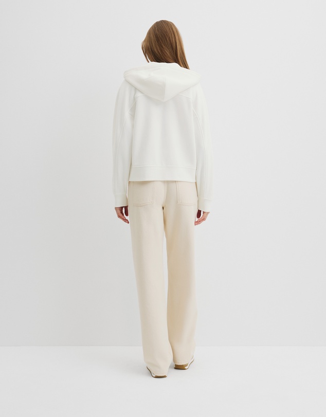 Country Road - Australian Good Earth Cotton Zip Through Hooded Sweat