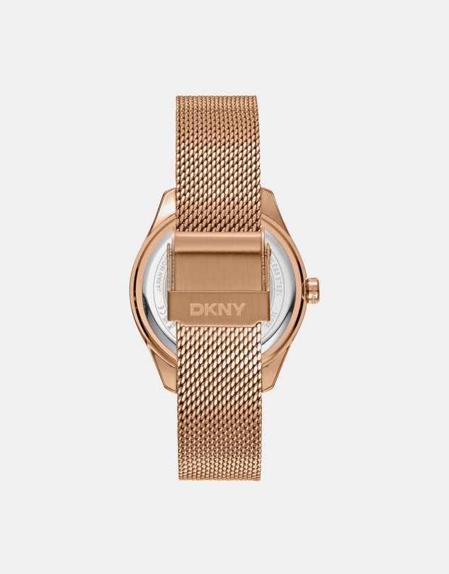 DKNY - Everyday Astoria Logo Rose Gold Stainless Steel 34mm Watch