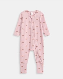 Seed Heritage - Logo Croissant Bow Zipsuit