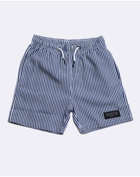 Vacancy Co - Deck (Traditional Stripe) Swim Short - Youth
