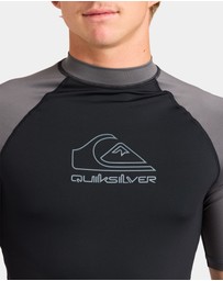 Quiksilver - Mens On Tour Short Sleeve Rash Vest