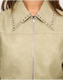 Dazie - Sandbank Studded Jacket