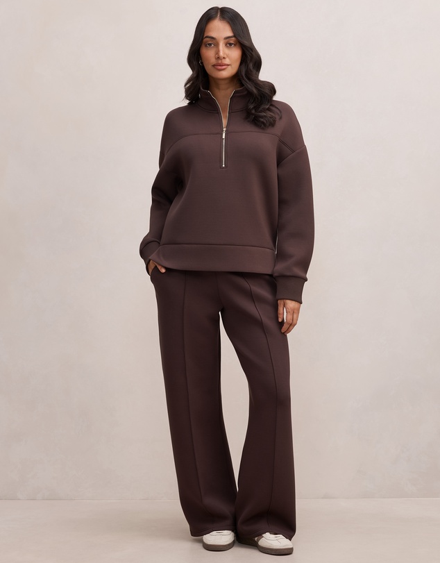 Forever New - Hailey Ribbed Detail Lounge Jumper