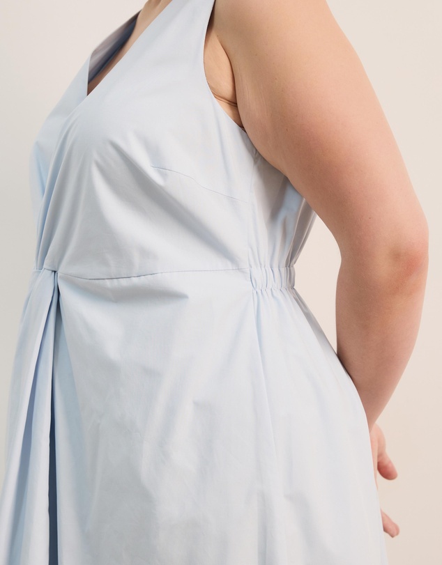 Atmos&Here Curvy - Ida Cotton Poplin Midi Dress