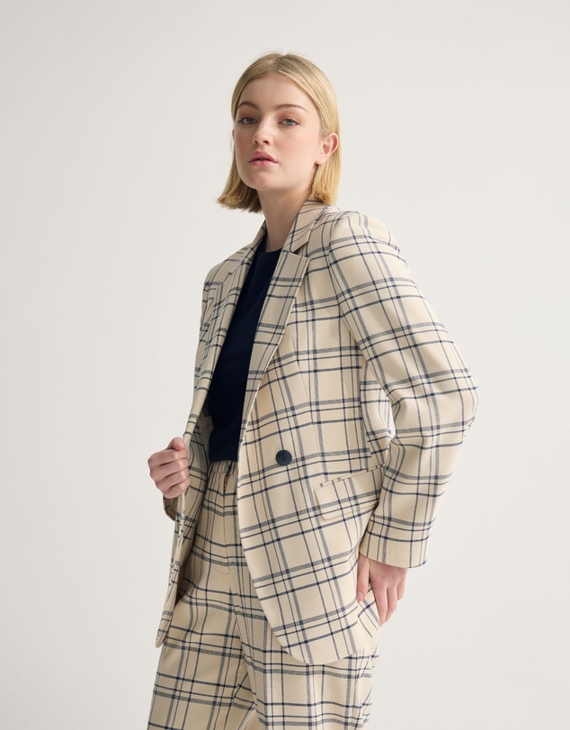 Oxford - Raffi Checked Suit Jacket