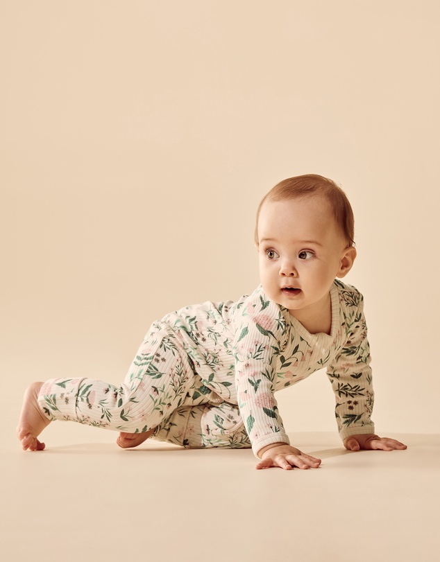 Wilson & Frenchy - Organic Zipsuit with Feet - Babies