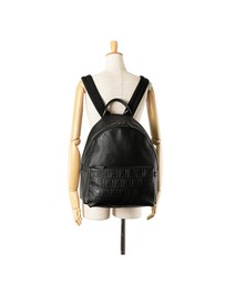 Pre-Loved by Azura Reborn - Pre-Loved Vitello Grace Zucca Embossed Leather Backpack