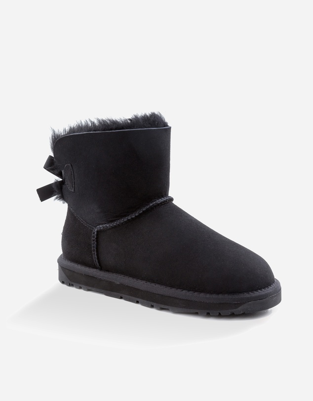 Ozwear Connection Uggs - Ugg Classic Mini Bailey Bow Boots (Water Resistant)