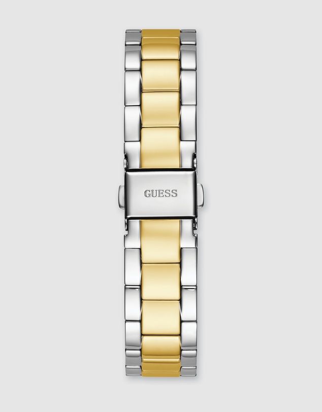 GUESS - Guess Luna Two Tone & Green Ladies Watch